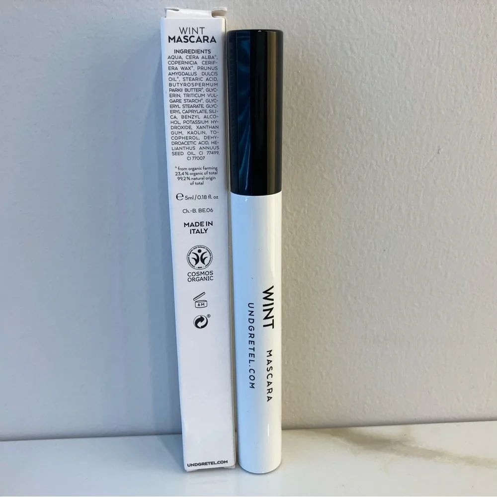Wint Mascara in Midnight Blue Lengthening & Organic BNIB Made in Italy 5ml